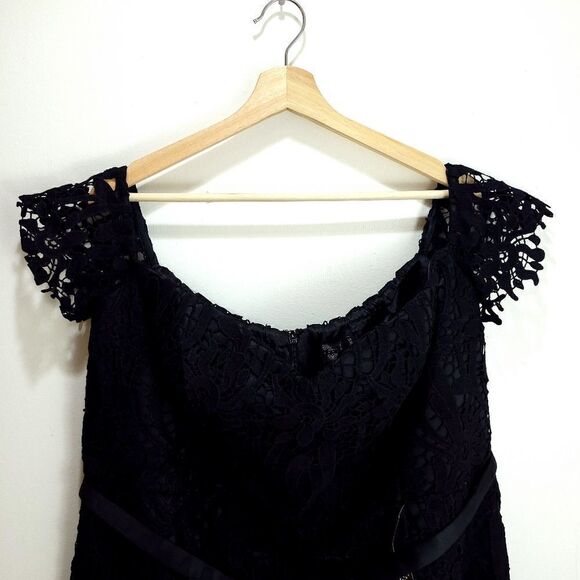 NWTāChiāChiĀ LondonāCurveāBlackāLaceāDress - Picture 3 of 16